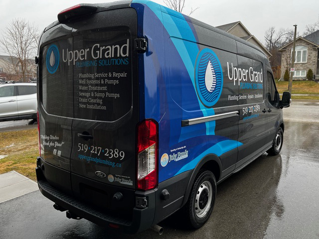 Upper Grand Plumbing New Truck